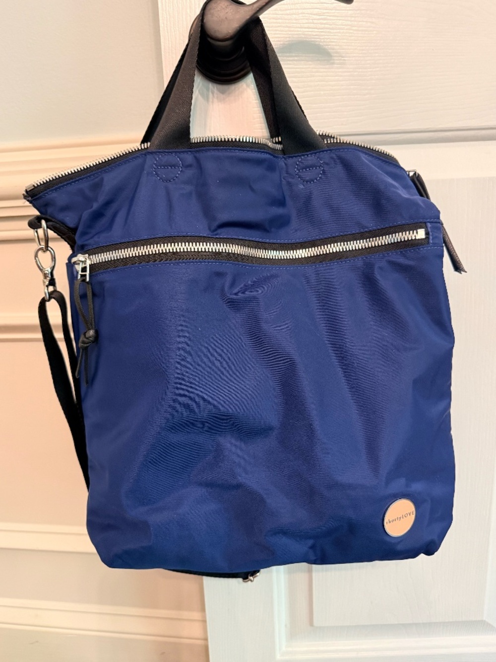 shortyLOVE Navy Large Wonder Crossbody
